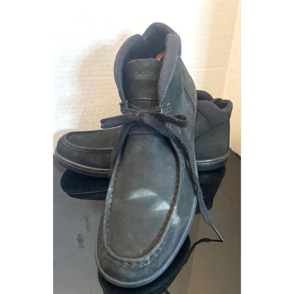 Timberland Boots Newmarket Cupsole Chukka Green Black Ankle Boots Size 12 M main image 3